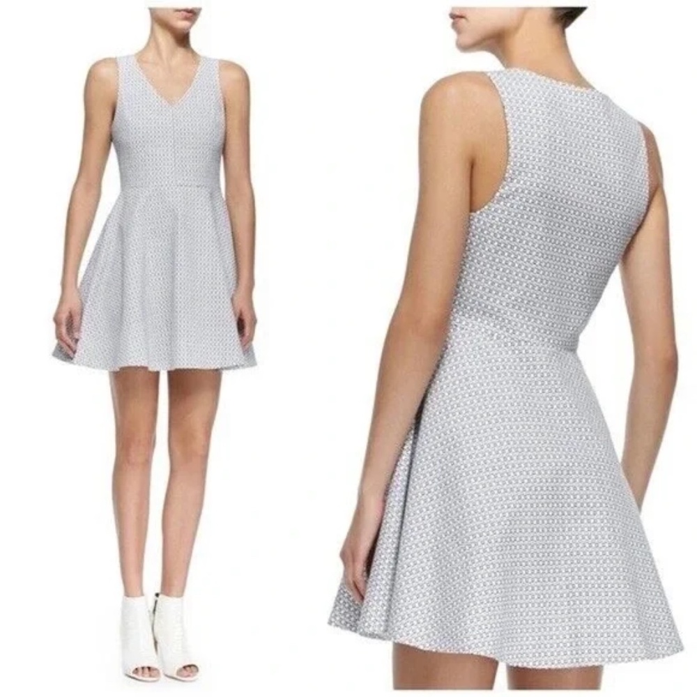 Joie Norton Fit & Flare Sleeveless Skater Dress